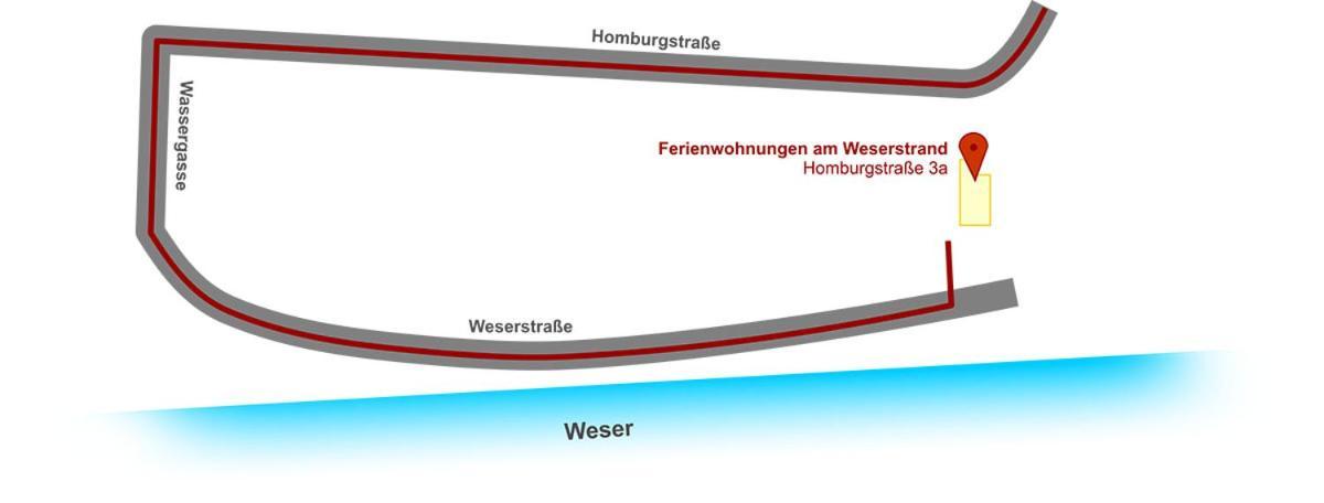 Ferienwohnungen Am Weserstrand Bodenwerder Ngoại thất bức ảnh